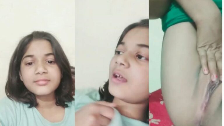 Little  Girl Having Finger Fun